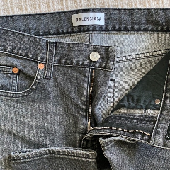 New Balenciaga anthracite color skinny jeans in size 28 - Picture 5 of 13